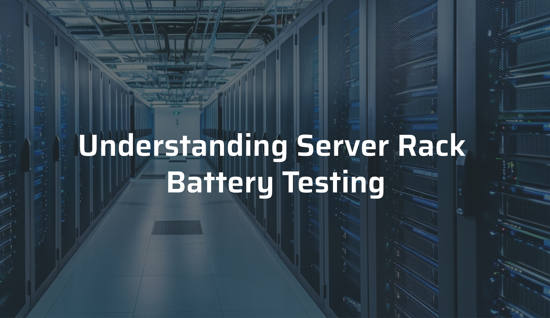 server rack battery testing